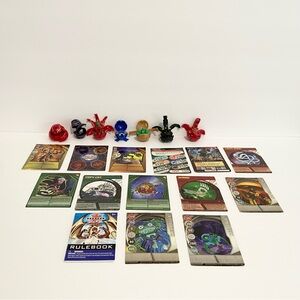 Bakugan Lot Figures Cards Bakucore Big Bundle Spring to Life Toys Toy Balls Ball